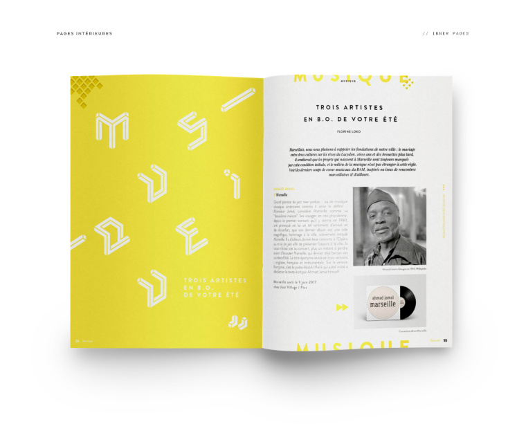 上海畫冊設計公司欣賞：美麗明黃色的黑蘋果雜志畫冊設計