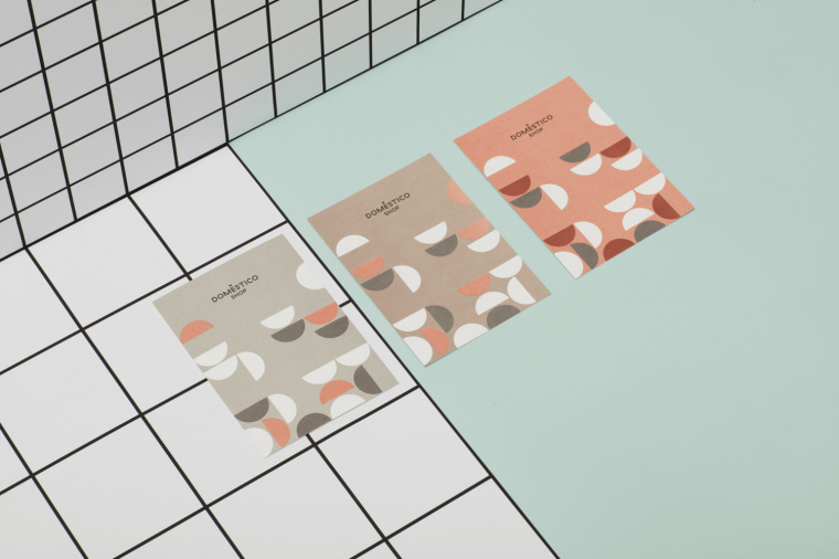 Mucho設計師品牌家居用品在線電商商城logo設計品牌形象VI設計,有趣的半圓元素