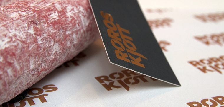 鉛筆動物頭像插畫R?ROSKJ?TT鮮肉肉類品牌形象設計包裝設計