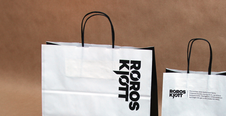 鉛筆動物頭像插畫R?ROSKJ?TT鮮肉肉類品牌形象設計包裝設計