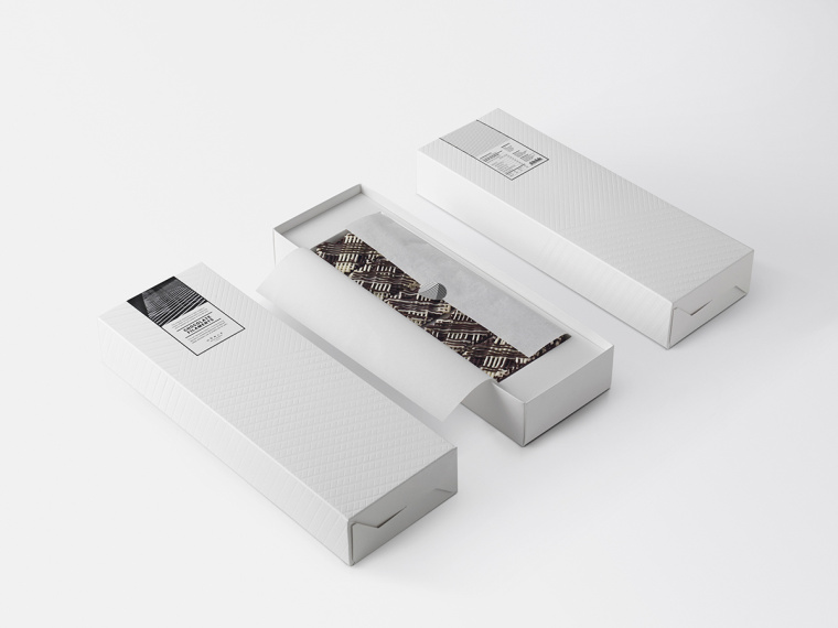Noble房地產開發商食品禮盒禮品套裝包裝設計，源自建筑的設計靈感