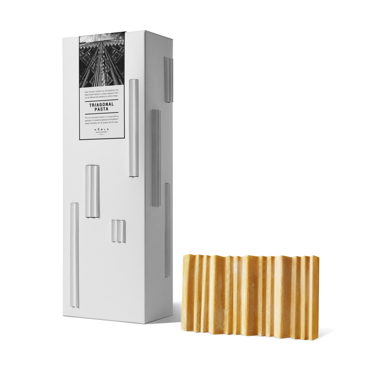 Noble房地產開發商食品禮盒禮品套裝包裝設計，源自建筑的設計靈感