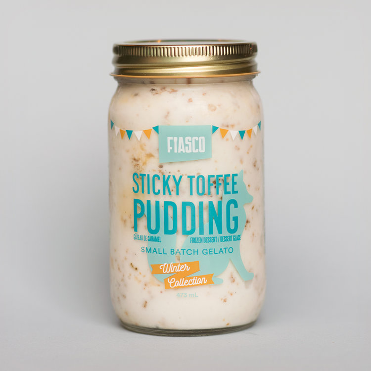 動物圖案風 Fiasco 意式冰淇淋甜食冬季版包裝設計-北極狐。