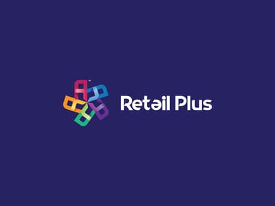 五色組合星形“R”logo標(biāo)志設(shè)計