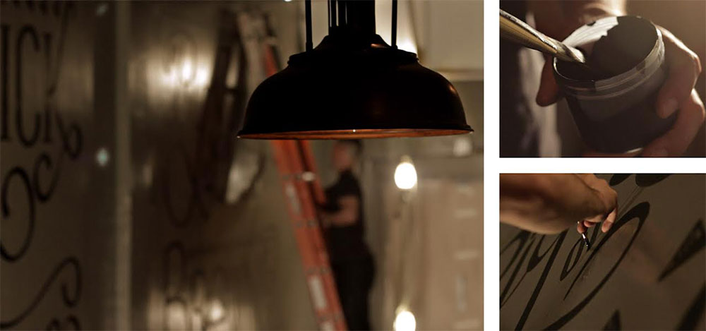 Starboard餐廳餐飲品牌形象設計－充分創意，復古和手繪的藝術風格－上海品牌設計公司