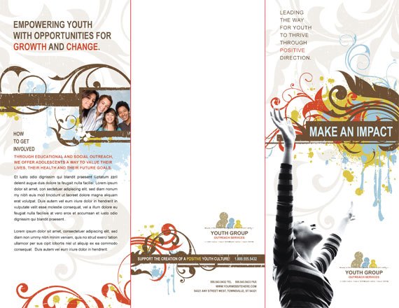 上海畫冊設計公司課堂：三折頁宣傳冊的設計尺寸及相關設計規范