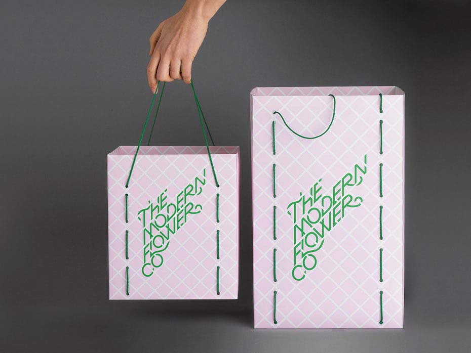 2018年9個創新的標志設計趨勢-基于網格的徽標