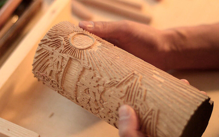 木刻年畫藝術茶葉禮盒包裝設計-上海包裝設計公司欣賞