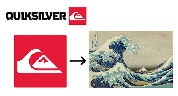 Quiksilver logo—標志創意釋義—上海logo設計公司logo培訓