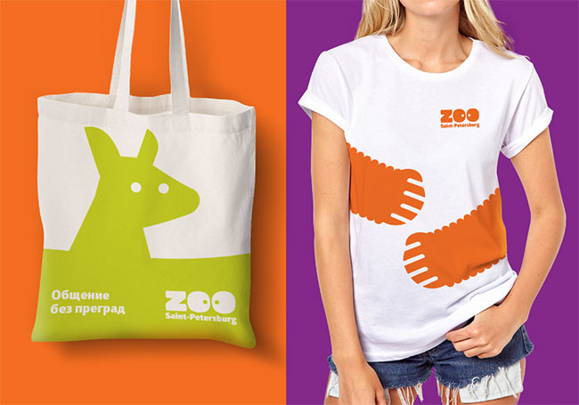 圣彼得堡動物園logo設(shè)計品牌視覺形象設(shè)計-上海logo設(shè)計-上海品牌設(shè)計公司