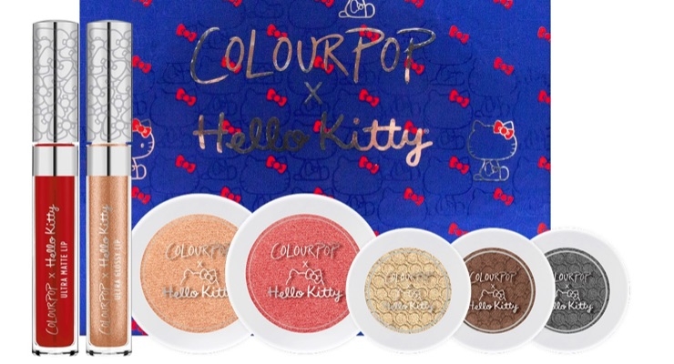 ColourPop - Hello Kitty 彩妝化妝品包裝設(shè)計(jì)-上海包裝設(shè)計(jì)公司幽默化妝品包裝欣賞