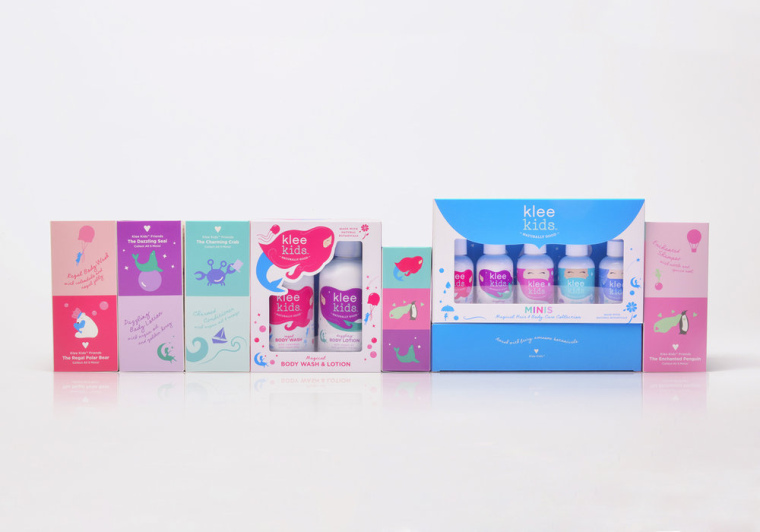 Klee kids 嬰兒護(hù)膚品包裝設(shè)計(jì)-上海母嬰嬰童包裝設(shè)計(jì)公司