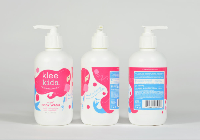 Klee kids 嬰兒護(hù)膚品包裝設(shè)計(jì)-上海母嬰嬰童包裝設(shè)計(jì)公司