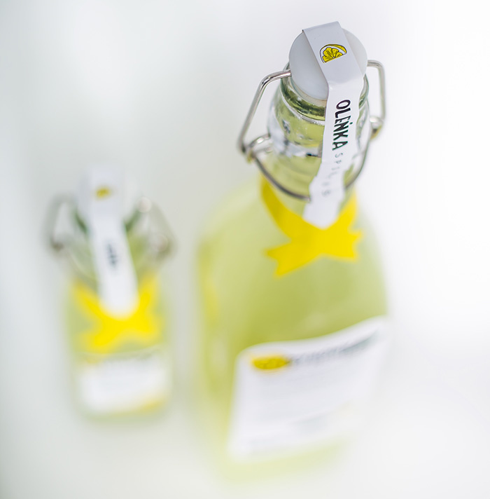 OLENKA 水果味伏特加酒果酒概念品牌包裝設計插畫設計-上海包裝設計公司