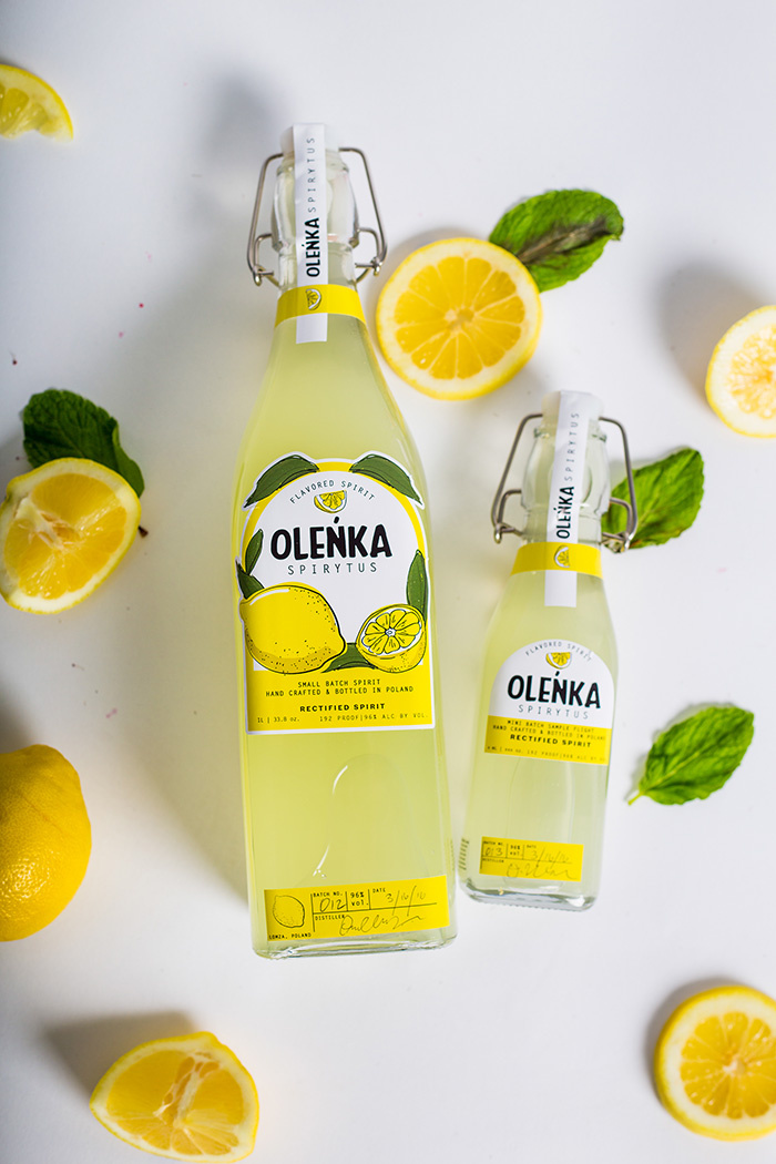 OLENKA 水果味伏特加酒果酒概念品牌包裝設計插畫設計-上海包裝設計公司