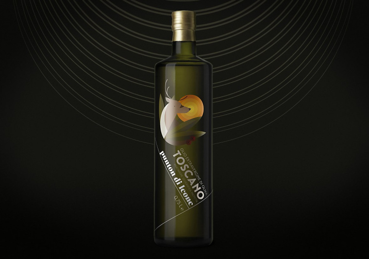 Punton di Leone 橄欖油包裝設(shè)計(jì)動(dòng)物創(chuàng)意插畫(huà)篇-上海包裝設(shè)計(jì)公司食用油包裝欣賞