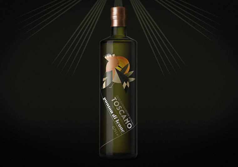 Punton di Leone 橄欖油包裝設(shè)計(jì)動(dòng)物創(chuàng)意插畫(huà)篇-上海包裝設(shè)計(jì)公司食用油包裝欣賞