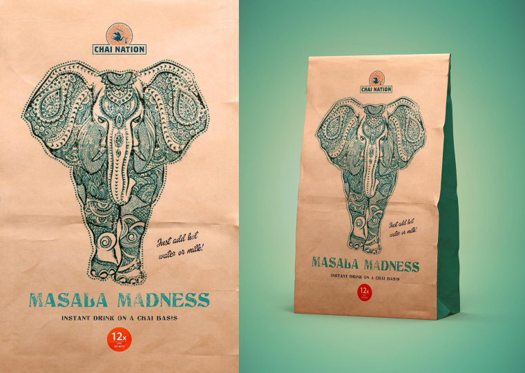  CHAI TEA 茶葉包裝設計-上海包裝設計公司