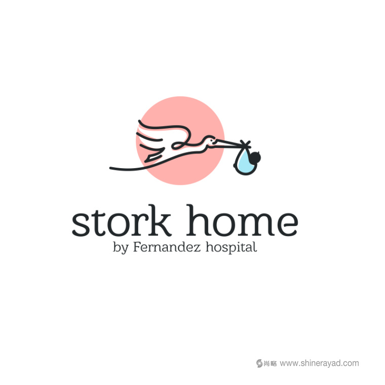 上海logo設計公司分享24個健康醫療醫院logo設計-可愛風格的醫院醫療logo設計