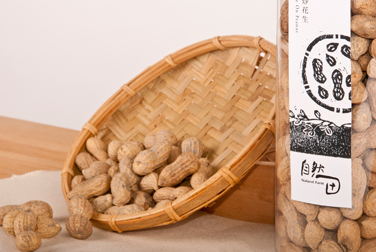 自然田天然農場農產品包裝設計-上海包裝設計公司