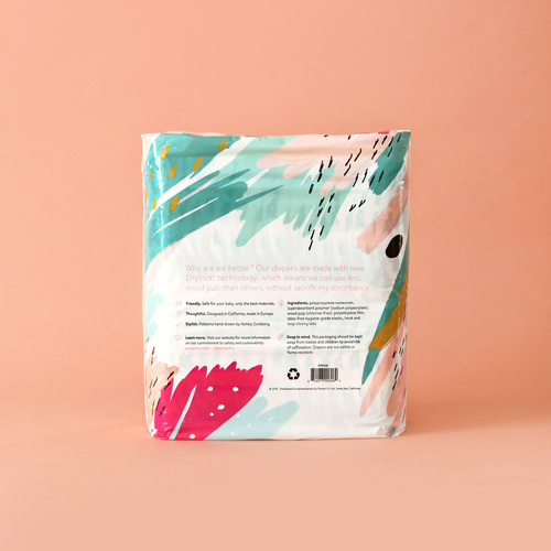 Parasol “飛濺的色彩”創意嬰兒尿不濕尿布+濕巾產品包裝設計－上海包裝設計公司