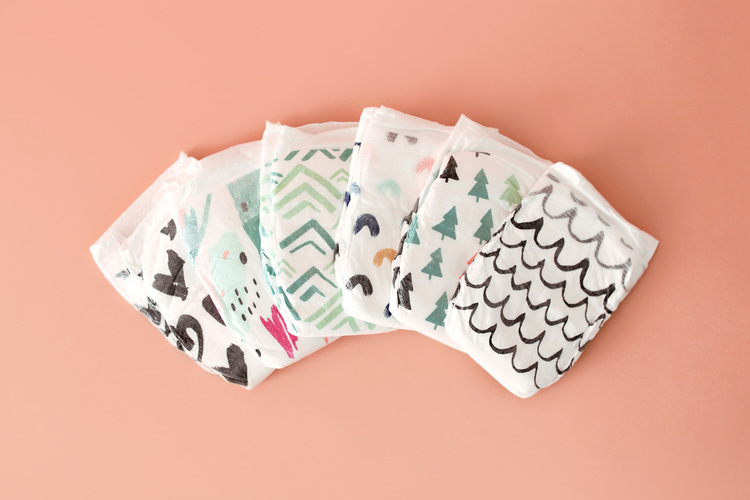 Parasol “飛濺的色彩”創意嬰兒尿不濕尿布+濕巾產品包裝設計－上海包裝設計公司