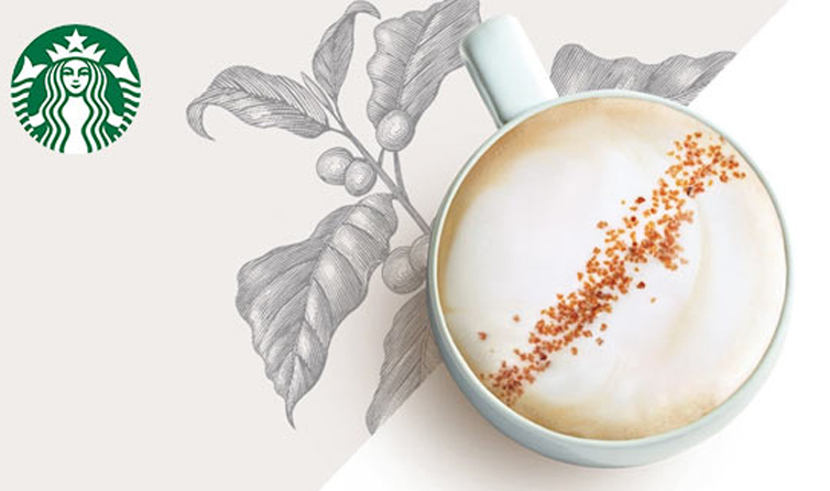 木版畫風格星巴克冬季咖啡促銷宣傳插畫設計-上海品牌形象設計公司-上海平面設計公司