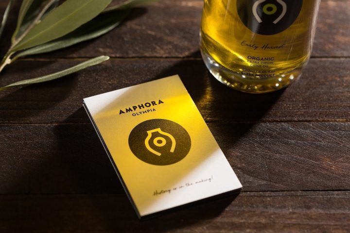 Amphora Olympia 有機(jī)特級(jí)初榨橄欖油品牌標(biāo)志設(shè)計(jì)包裝設(shè)計(jì)-上海標(biāo)志設(shè)計(jì)包裝設(shè)計(jì)公司
