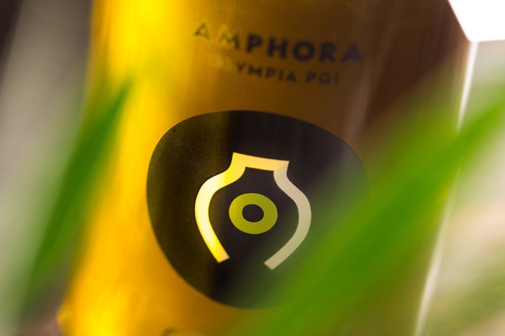 Amphora Olympia 有機(jī)特級(jí)初榨橄欖油品牌標(biāo)志設(shè)計(jì)包裝設(shè)計(jì)-上海標(biāo)志設(shè)計(jì)包裝設(shè)計(jì)公司