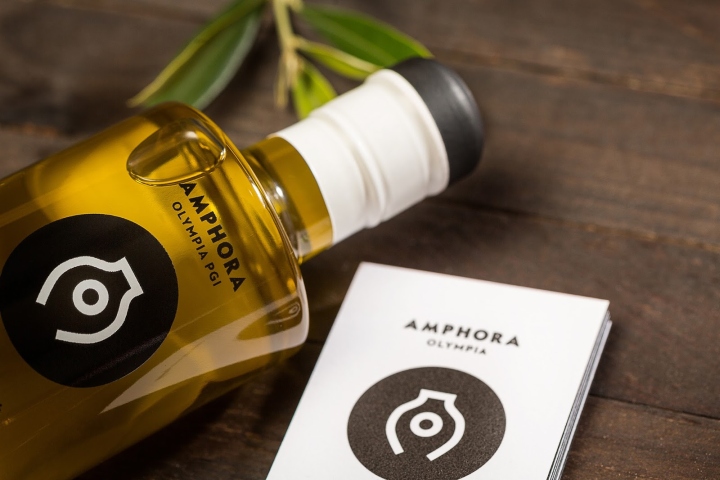 Amphora Olympia 有機(jī)特級(jí)初榨橄欖油品牌標(biāo)志設(shè)計(jì)包裝設(shè)計(jì)-上海標(biāo)志設(shè)計(jì)包裝設(shè)計(jì)公司