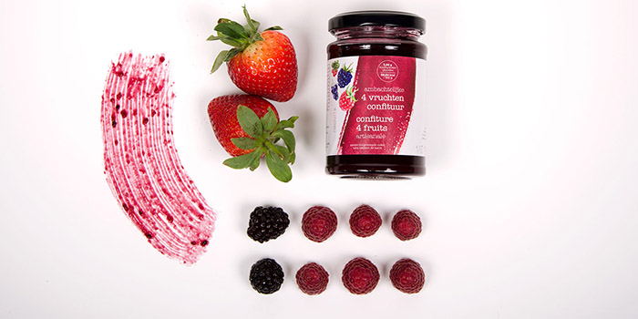 一抹果醬 confituur 草莓醬水果醬包裝設計欣賞-上海包裝設計公司