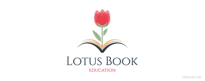 創意花朵標志設計欣賞 flower logo design-上海logo設計公司