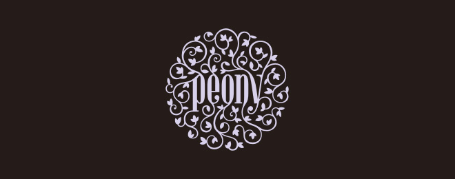 創意花朵標志設計欣賞 flower logo design-上海logo設計公司