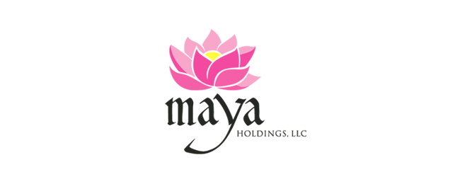 創意花朵標志設計欣賞 flower logo design-上海logo設計公司