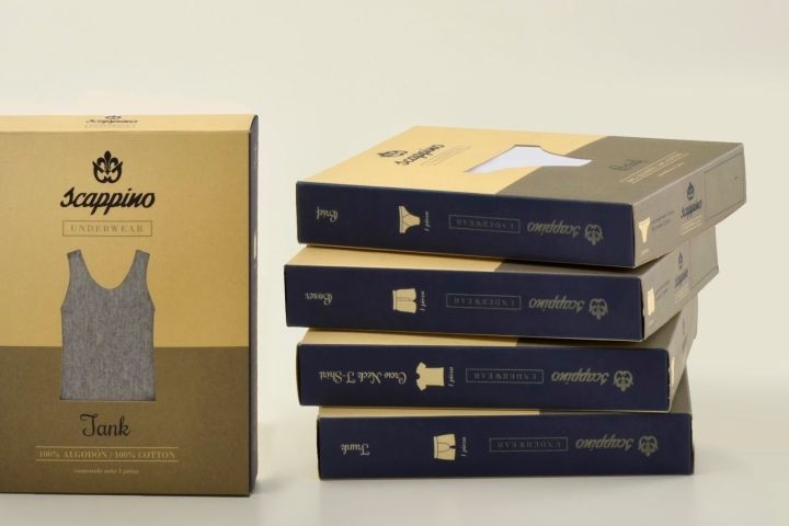 Scappino 男士內衣包裝設計”開窗版“-上海包裝設計公司包裝欣賞
