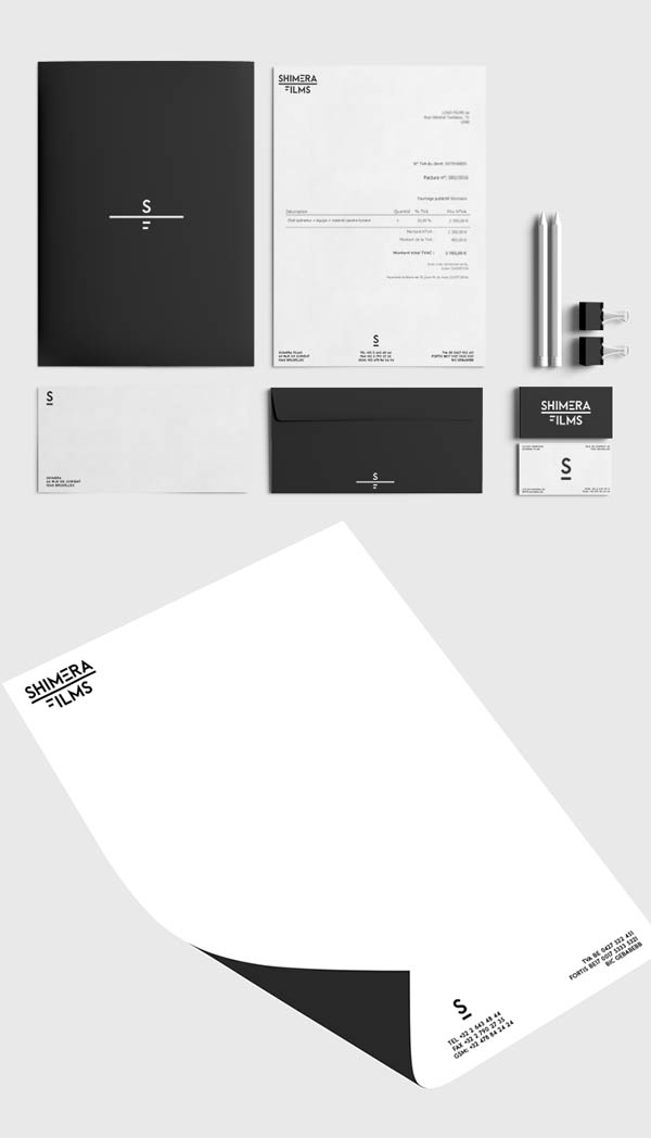 Shimera攝影機構logo設計VI視覺識別設計-上海VI設計公司