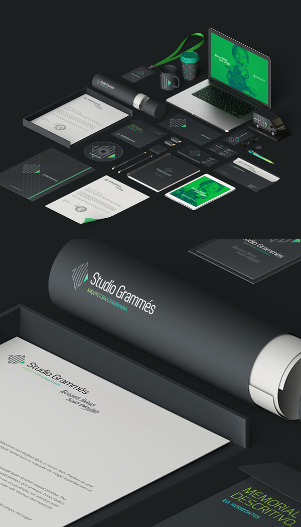 Studio Grammes建筑工程公司VI視覺識別設計-上海VI設計公司