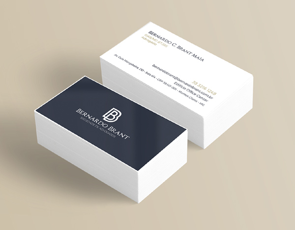 BRANT 律師事務所logo設計與視覺識別VI設計-名片設計