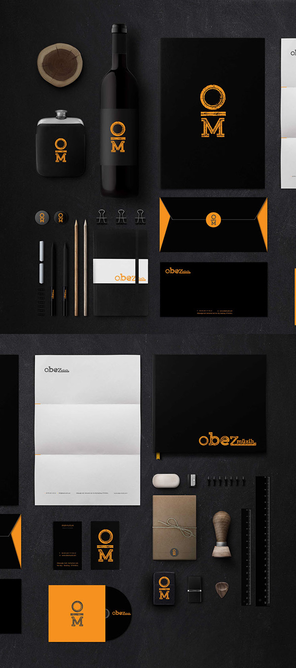 Obez iOS應用程序logo設計和視覺識別品牌VI設計-上海VI設計公司