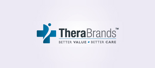 THERA醫(yī)療品牌十字logo設(shè)計(jì)-上海logo設(shè)計(jì)公司