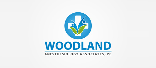 林地麻醉學(xué)醫(yī)療logo設(shè)計(jì)-上海logo設(shè)計(jì)公司