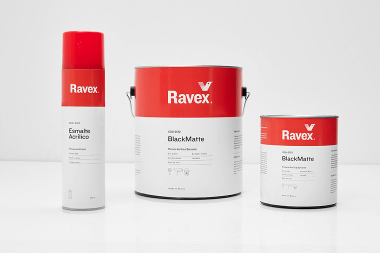 現代、簡約、新鮮的工業油漆包裝設計欣賞-上海包裝設計公司