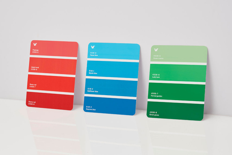 現代、簡約、新鮮的工業油漆包裝設計欣賞-上海包裝設計公司