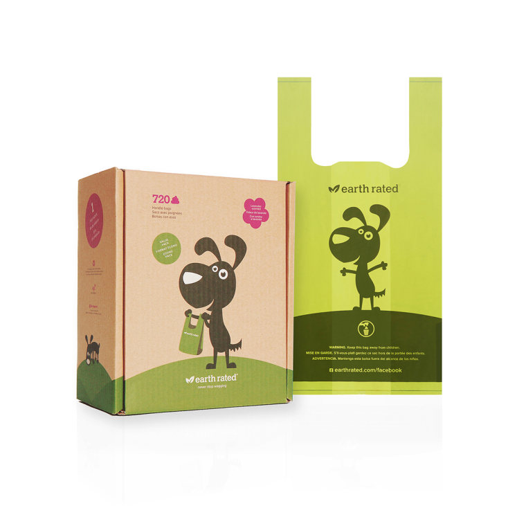 環保風格Earth Rated糞便袋包裝設計-上海包裝設計公司寵物用品包裝欣賞