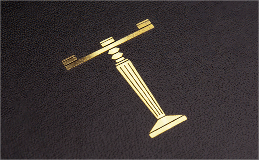 新西蘭高端奢侈蠟燭品牌T字母燙金金箔logo設計-上海logo設計公司