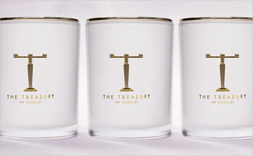 新西蘭高端奢侈蠟燭品牌T字母logo設計包裝設計與奢侈品高端品牌形象設計-上海品牌設計公司