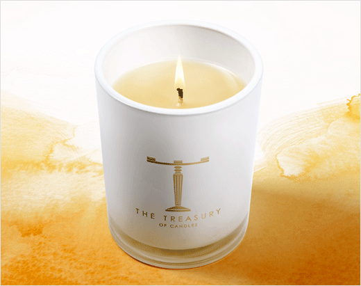 新西蘭高端奢侈蠟燭T字母logo設計包裝設計與奢侈品高端品牌形象設計-上海品牌設計公司