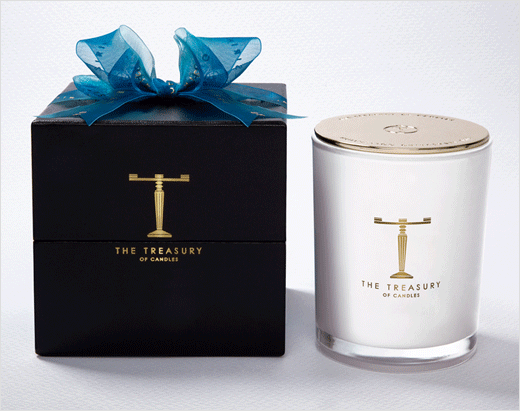 新西蘭高端奢侈蠟燭品牌T字母logo設計包裝設計與奢侈品高端品牌形象設計-上海品牌設計公司