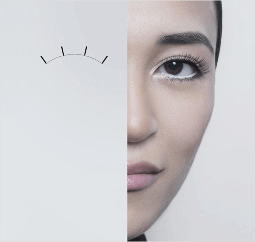 Lananh Le 睫毛定制品牌標志設計-上海標志設計公司-上海品牌設計公司