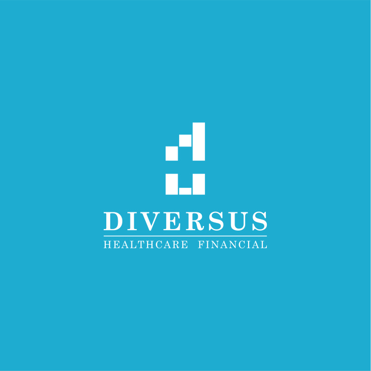 美麗的幾何形狀金融logo設計-上海logo設計公司